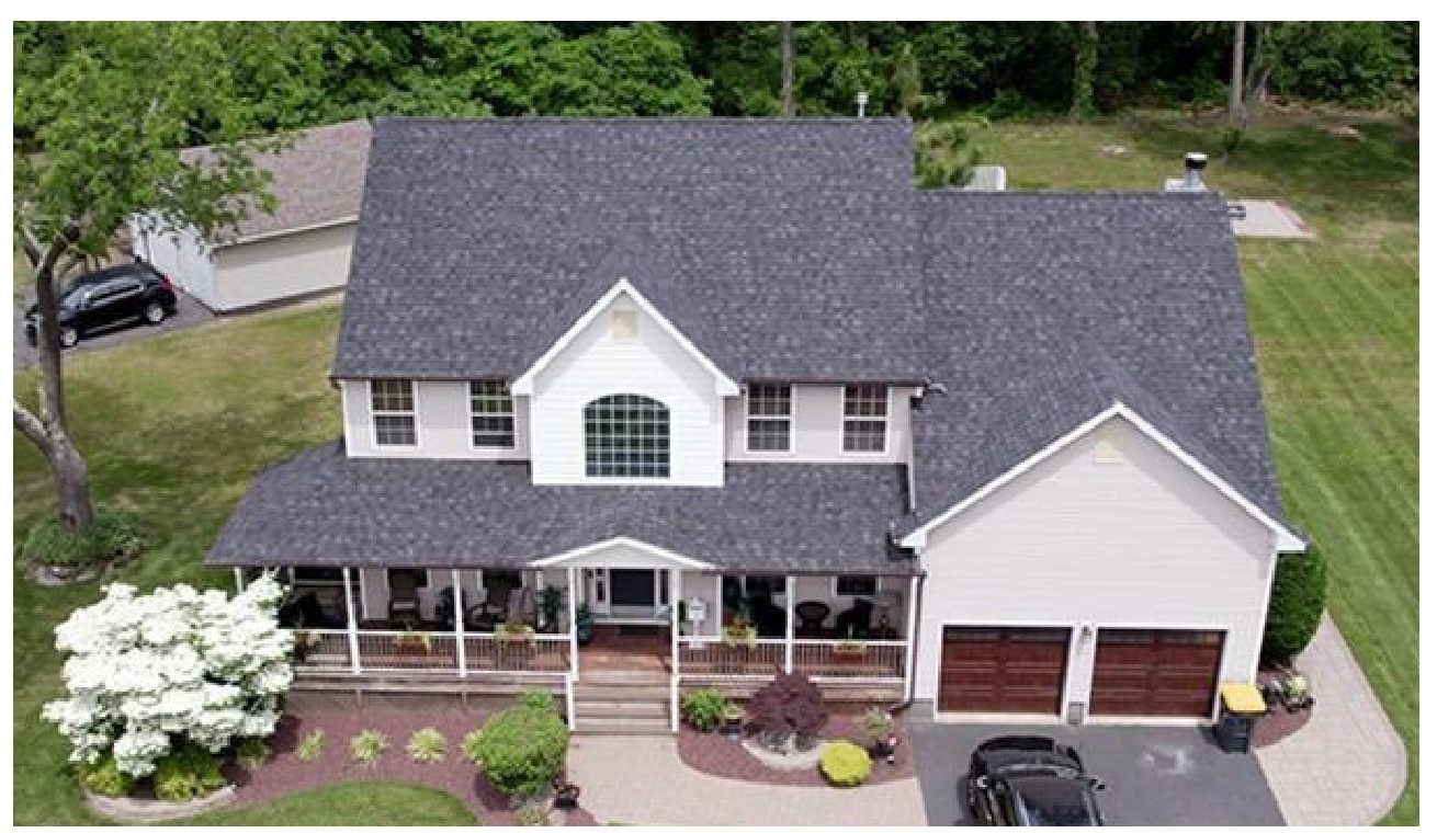 Finished roof